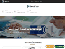 Tablet Screenshot of dentalgreft.net
